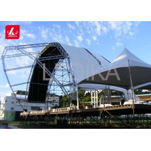 Customized All Shape Aluminum Square Box Truss For Concert Decorate