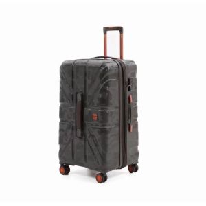 Double Zipper ABS PC Luggage Moistureproof For Business Travel