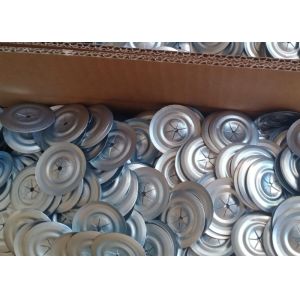 30mm Galvanized Steel Round Insulation Washer With Bevel Edge