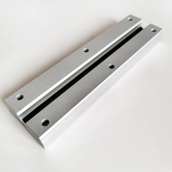 Buy Anodized CNC Machined Aluminum Plate Sandblasting Silver T5 at wholesale prices