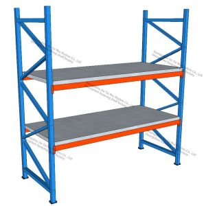 Medium Duty Longspan Shelves Heavy Duty Racking 8023Kg Per Layer