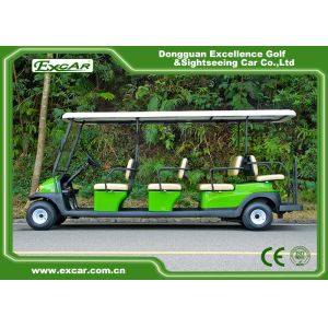 Tourist Electric Sightseeing Car , 3.7kw 48v Trojan Battery Operated Golf Cart