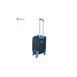 Tapestry Trolley Travel Luggage Bag with Printing Front Panel