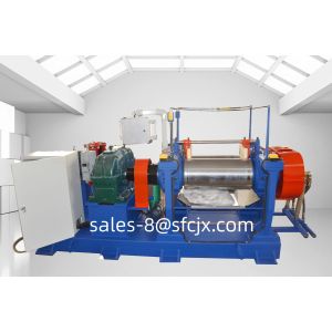 With Mixing blade design 2 Roll Rubber Mixing Machine Customization
