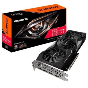 GDDR6 1408 Gigabyte Radeon RX 5500 XT OC 8G 14000MHz 128 Bit