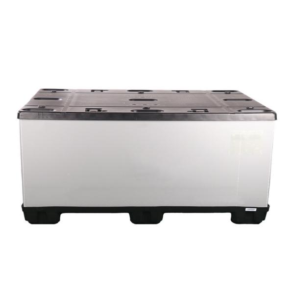 Plastic Clear Foldable Boxes Corrugated PP Sheet Coaming Folding Plastic Boxes