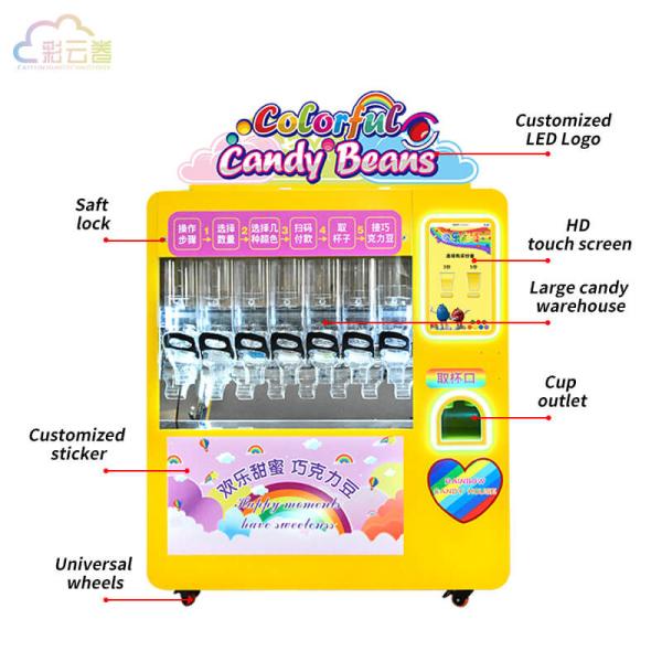 70Kg Capacity Automatic Candy Dispenser Vending Machine For Quick And Easy