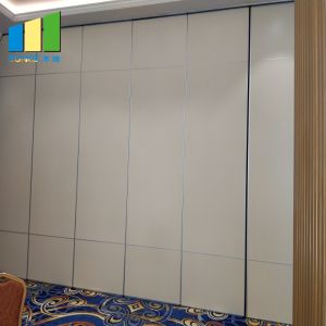 Aluminum Frame Restaurant Movable Partition Walls Acoustical Collapsible Wall