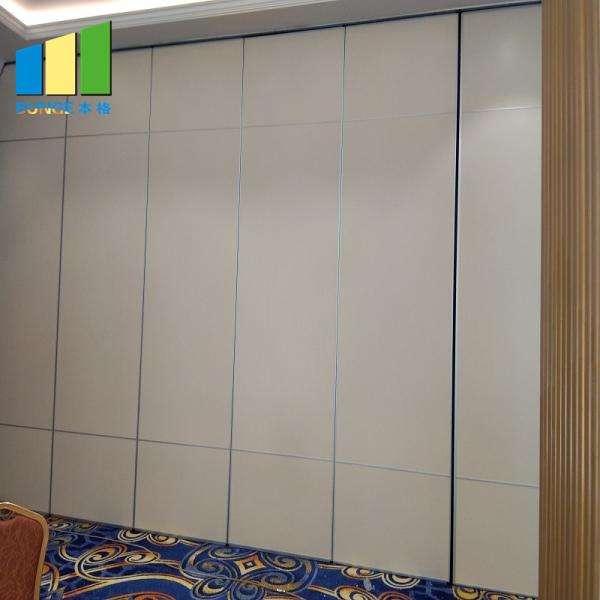 Collapsible Acoustic Office Retractable Wall Movable Partitions For Conference Hall