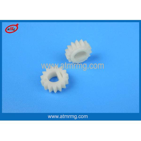 4P009166001 Hitachi ATM Parts , WZ-PP Plastic Gear Motor 15T With White Color