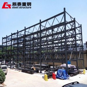 China CT Prefabricated Metal Material Steel Structure High Rise Building