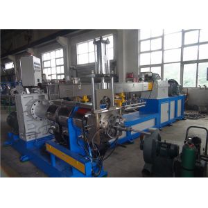 Fully Automatic Plastic Extrusion Machine , PVC Granulating Machine Heavy Duty