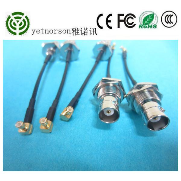 Cat 1 RG 316 Cable Assembly with MCX Male to TNC Female 15cm Wifi RF Antenna Cable Pigtail