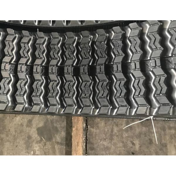 Rubber And Steel Track Loader Rubber Tracks 4730mm Overall Length 238.15kg Weight