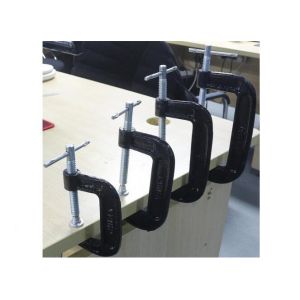Black Oxide 8000kg Cast Iron Adjustable Latch Clamp