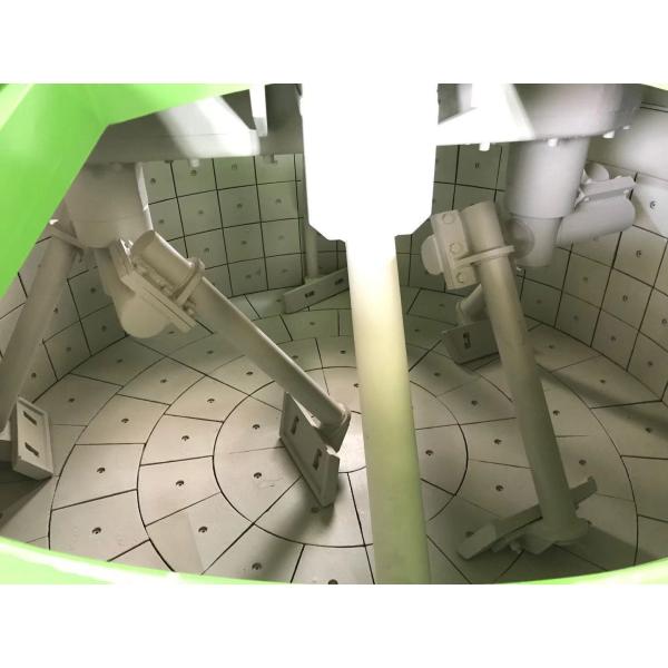 Buy Vertical Shaft Refractory Mixer Machine Electric Control 2000L Capacity at wholesale prices