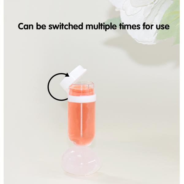 Trial Cosmetic Sample Packaging Disposable Essence Bottles PET 2ml 2.5ml 3ml