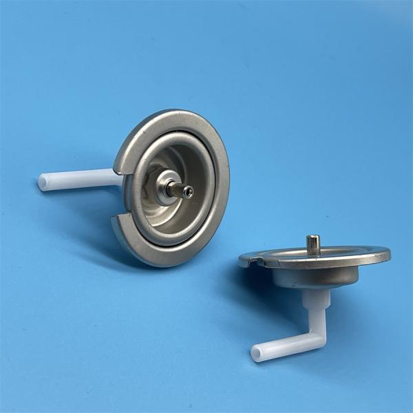 Portable Gas Stove Valve With Red Cap Ideal For Camping, Picnics Outdoor Cooking