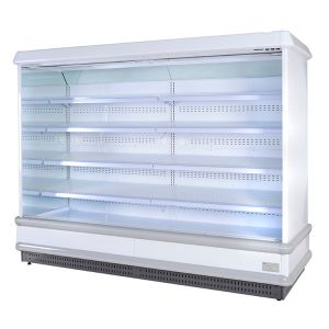 Supermarket Upright Cooler Commercial Multideck Open Front Display Chiller