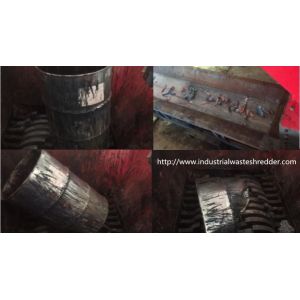 Bucket / Drum Shredder Machine Steel Blade With Strong Abrasion Resistance