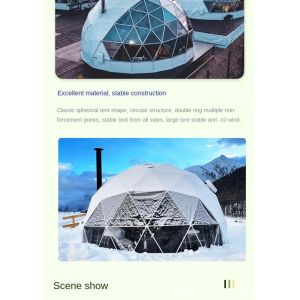 6m Transparent Starlight Camping Tent
