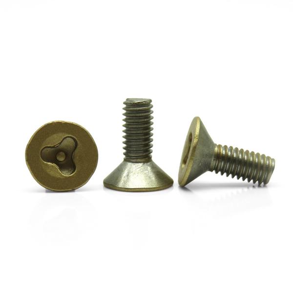 Buy Countersunk Head Y Slot Metric Security Screws With Customized Design at wholesale prices