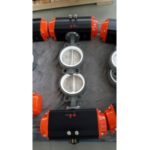 Aluminum Alloy Pneumatic Actuator for Butterfly Valve 32-400mm