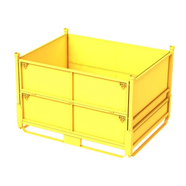 Buy Custom Foldable Steel Wire Pallet Cages Industries 1200x1000 at wholesale prices