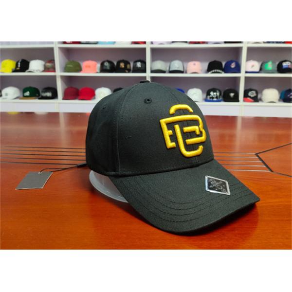 ACE Unisex Solid Color Hot Sales Creative Custom 3D Embroidery Logo Baseball Cap Hat Custom Buckle