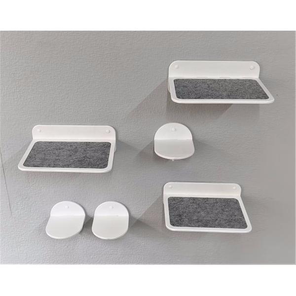 Standard Cat Climbing Furniture with Black Powder Coated Pet Hammock and Pet Condo