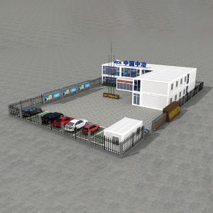 Flat Pack Modular Foldable Prefabricated Home Villas Office Luxury Detachable