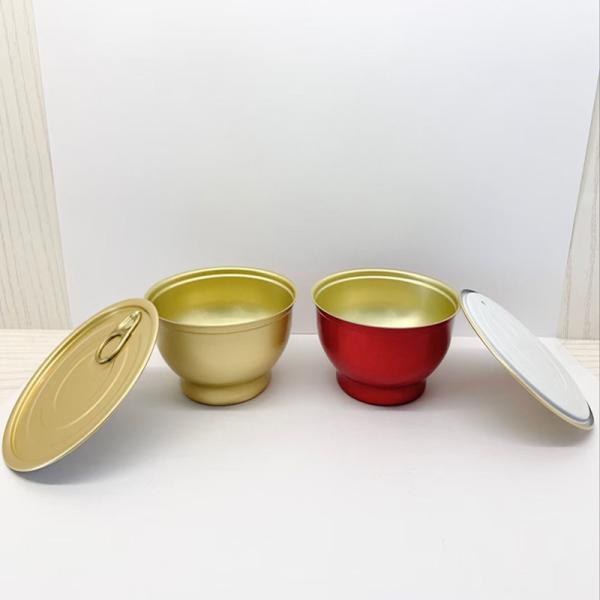 OEM Candy Empty Tin Cans And Lids Metal Self Sealing Jar Packaging For Food