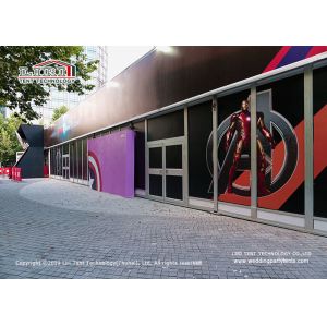 Multi Storey Structure Exhibition booth Tent Snow Proof Aluminium Alloy Frame