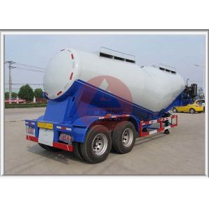 28000kg Loading Pneumatic Bulk Trailer 27m³ Volume With Weichai Diesel Engine