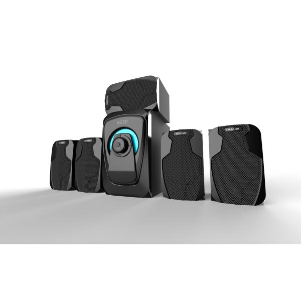 Private Mold Yes Wooden Cabinet Hifi 5.1 Speaker Home Theatre System USB Communication