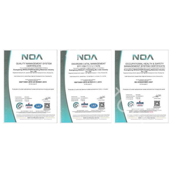 600×600mm 4.5MM PVDF Coated Aluminium Sheets For High Rise Tower