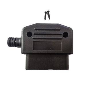 Automotive OBD2 Plug Adapter Practical with Gold Plated Male Plug