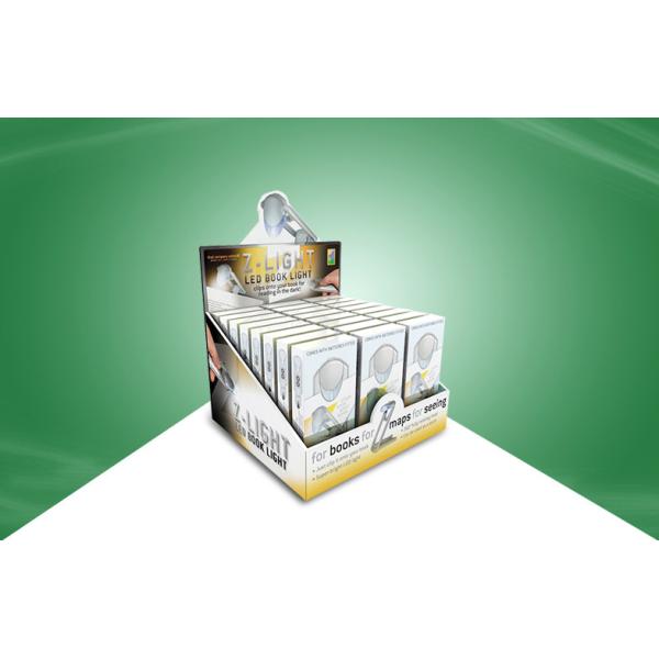 Buy Book Light Black Cardboard Countertop Displays With Dividers Recyclable OEM ODM at wholesale prices