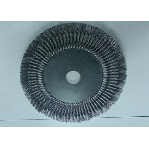 China Knot Wire Wheel Brush 350mm Carbon Steel 0.8mm Wire on sale