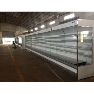 China Multideck Open Chiller / Refrigerator Showcase for supermarket or commercial on sale