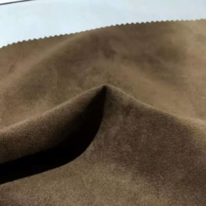 200gsm 75d Polyester Suede Fabric 150CM Bonded By The Yard