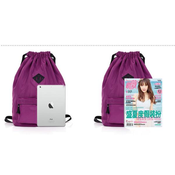 Leather Drawstring Shopping Bags Promotional Durable Wear - Resistant