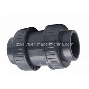 China UPVC/PVC Socket Single/Double Union Ball Valve for Water Supply Customized Request on sale