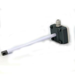 RS485 modbus 4-20mA duct mount HAVC air velocity transducer/transmitter wind