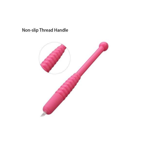 Sterilized Disposable Microblading Manual Pen With Cruved Needle