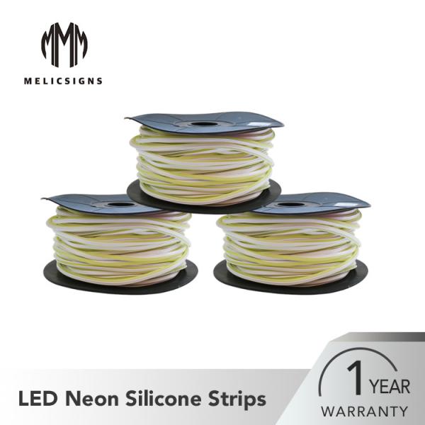 Buy Lemon Yellow 8mm Thickness 50 Meters Length LED Neon Flex Strip at wholesale prices