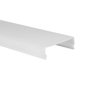 China PMMA Diffuser 89*50mm 6063 Recessed Aluminum Led Extrusion on sale