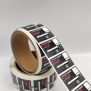 PMS Adhesive Label Stickers Glossy TPU Industrial Vinyl Sticker Paper