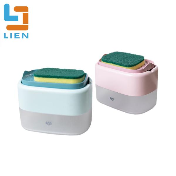 Buy Sponge Dishwashing Kitchen Soap Dispenser at wholesale prices