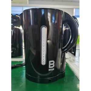 Plastic 1.7 L Electrical home Appliances Black Silver White Body OEM Customized